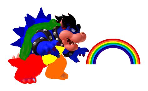 Image Rainbow Dark Bowserpng Fantendo Nintendo Fanon Wiki