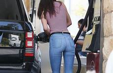 kendall jenner gas station jeans tight booty calabasas hot july celebrities international gotceleb girls celebmafia post back hawtcelebs celebs