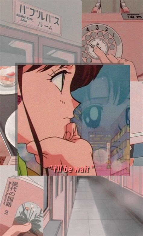 Cute Retro Anime Aesthetic Wallpapers Top Free Cute