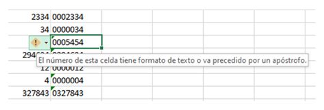 6 métodos para agregar ceros delante de un número en Excel e