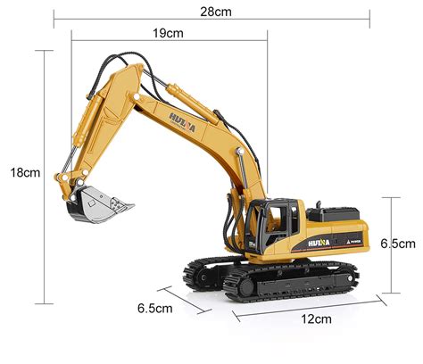 Dodoelephant 150 Excavator Alloy Model Diecasts Mobil Teknik Baru