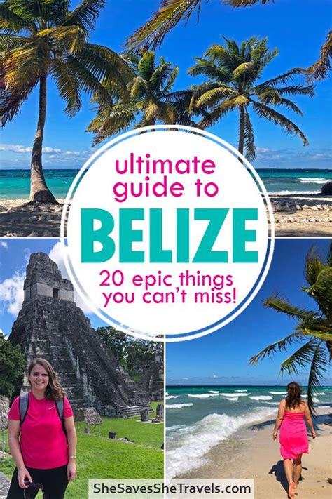 Discover Adventure In Belize 20 Things To Do For An Epic Vacation Belize Travel Caribbean