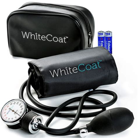 Buy White Coat Deluxe Aneroid Sphygmomanometer Professional Blood