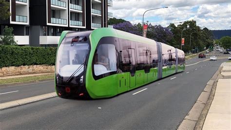rowville tram trackless trams emerge as potential soultion to transport woes the courier mail