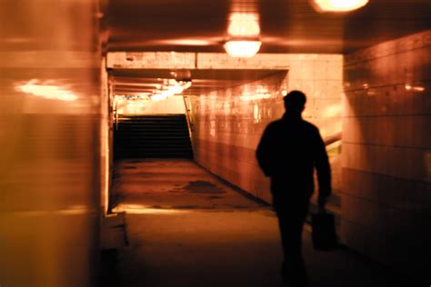 1024x768 Wallpaper Silhouette Of Man Walking On Hallway Peakpx