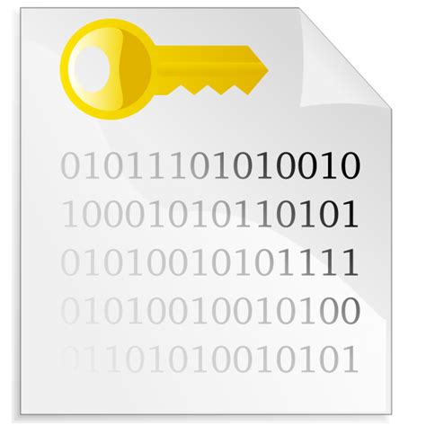 Encrypted File Icon Vector Image Free Svg