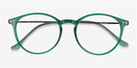 Amity Round Emerald Green Full Rim Eyeglasses Eyebuydirect Canada