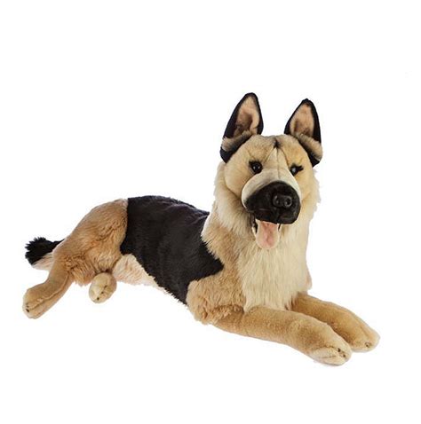 German Shepherd Alsation Extra Large Plush Toy 2560cm Caesar