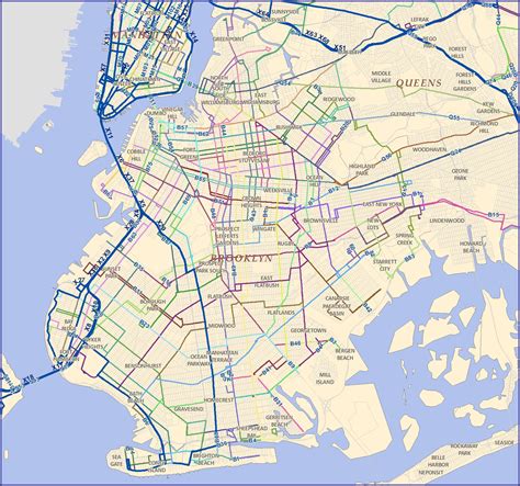 Mta Brooklyn Bus Map