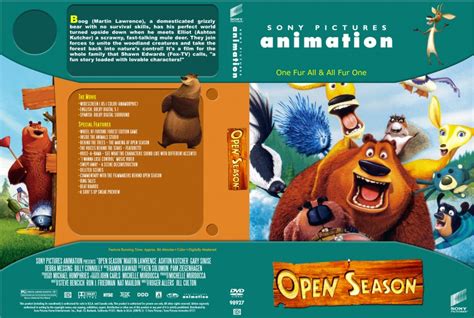 Open Season Movie DVD Custom Covers Open Season DVD Covers