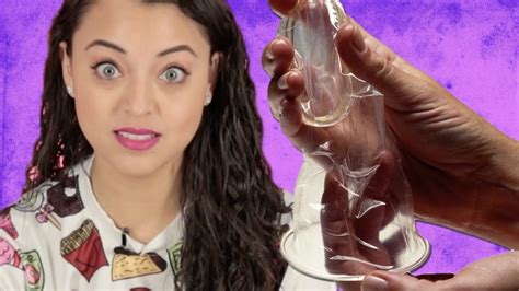 women try female condoms for the first time youtube