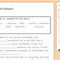 Food Chain Vocabulary Worksheets