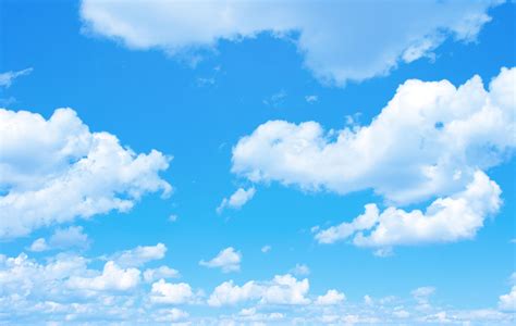 Blue Sky And Clouds Wallpaper