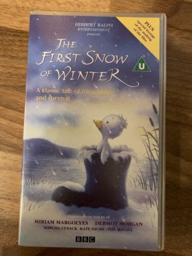 The First Snow Of Winter Vhs Video Cassette Ebay