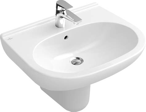 Interior design services floor plan sink, sink design, close up of white sink and faucet png clipart. O.novo Washbasin Oval 5160U5 - Villeroy & Boch