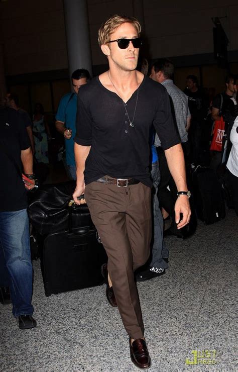 Most Flawless Perfect Pictures Of Ryan Gosling At The Airport