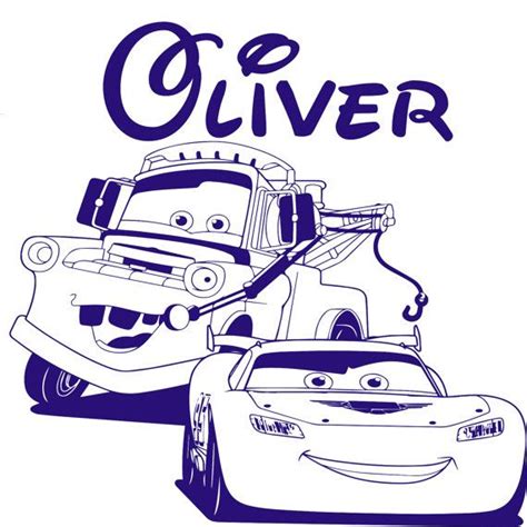 How To Draw Lightning Mcqueen And Mater Pixar Cars Lightning Mcqueen