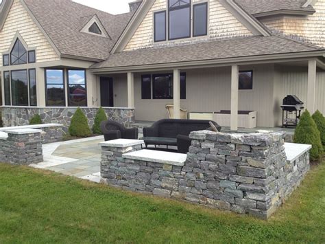 Image Result For Stone Walls Around Patios Patio Stone Wall Patio Area