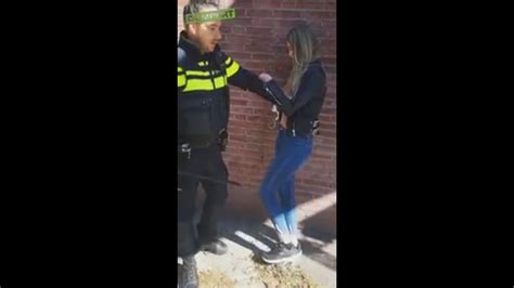 2 Women Freakout Over Dutch Police Arrest Youtube