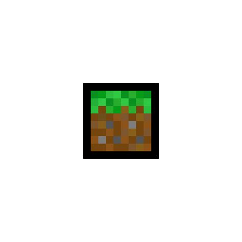 Grass Block Pixel Art I Made Minecraft Images