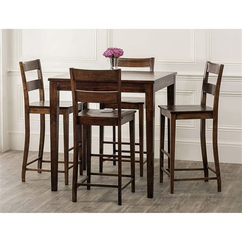 William Sheppee Sonoma 5 Piece Pub Table Set Wayfair