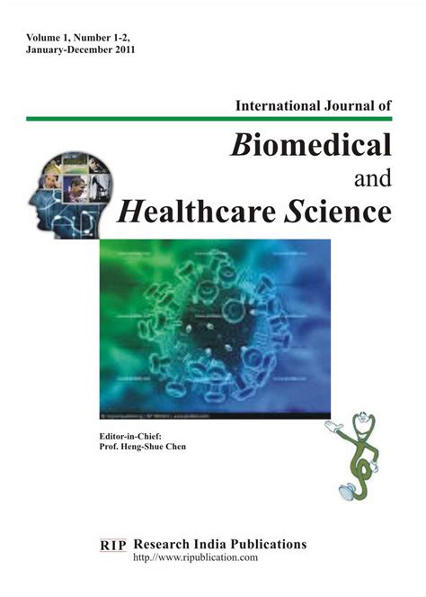 Ijbhs International Journal Of Biomedical And Healthcare Science