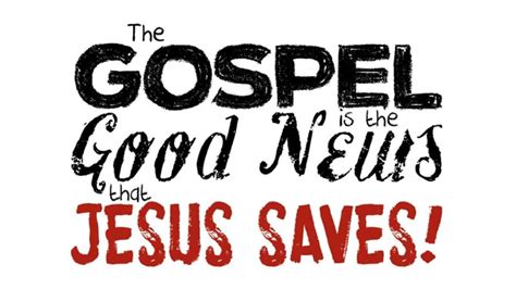 Gospel Means Good News Youtube