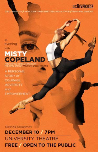 Ucr Today Ballerina Misty Copeland To Speak At Uc Riverside