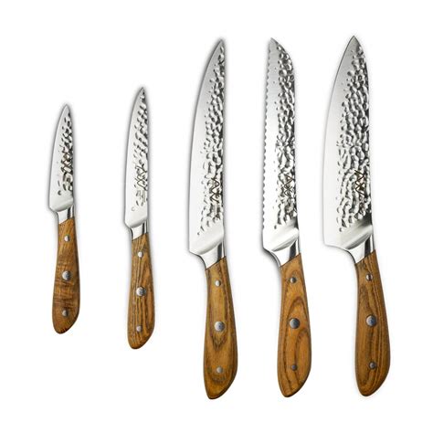 Buy Rockingham Forge Ashwood 6 Piece Knife Block Set Potters Cookshop