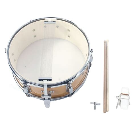 14x55 Inch Professional Snare Drum Set Drumsticks Drum Key Strap