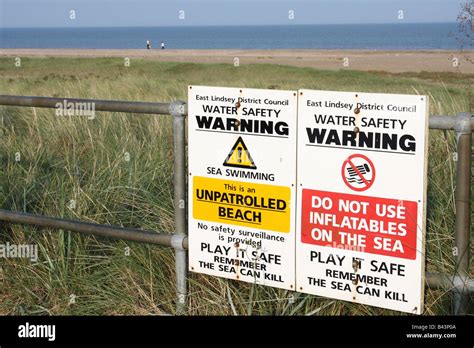 Beach Warning Signs Stock Photos Beach Warning Signs Stock Images Alamy