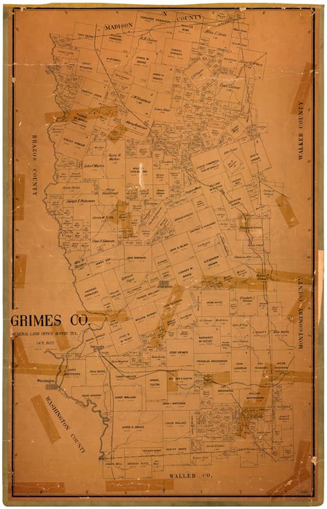 Grimes County 73164 Grimes County General Map Collection 73164