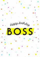 Do you write something lighthearted or serious? Happy birthday Boss! | Birthday Cards | Send real postcards online