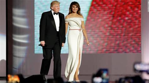 Trump S Fashion On Display At Inaugural Ball Cnnpolitics