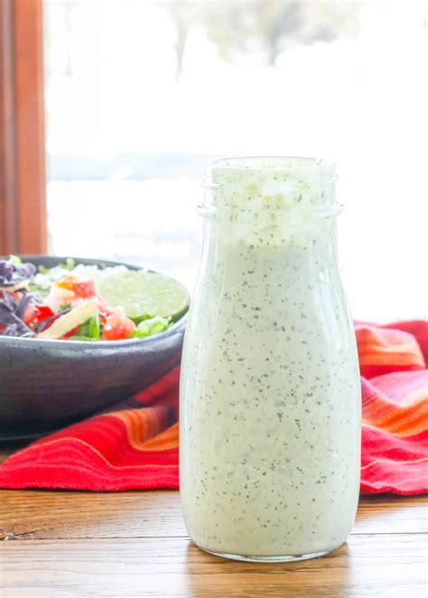Creamy Tomatillo Dressing | Barefeet in the Kitchen