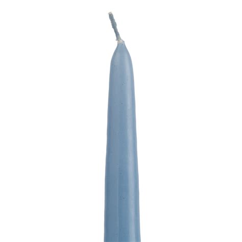12 Inch Slate Blue Taper Candle