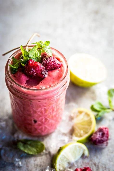 Raspberry Mango Smoothie Is A Simple Way To Add More Fruit To Your Diet