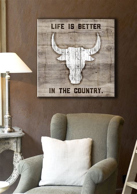 Farm Wall Art Life Is Better In The Country Wood Frame Ready To Hang