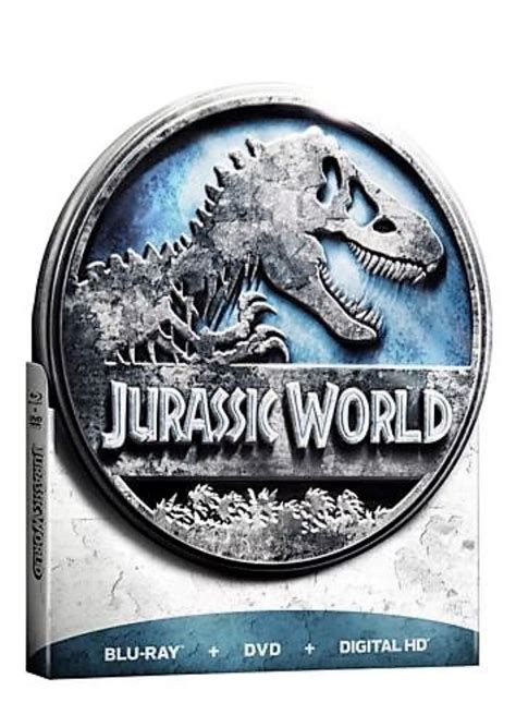 Jurassic World Blu Raydvddigital Hd Tin Can Edition Exclusive W30 Minutes Of