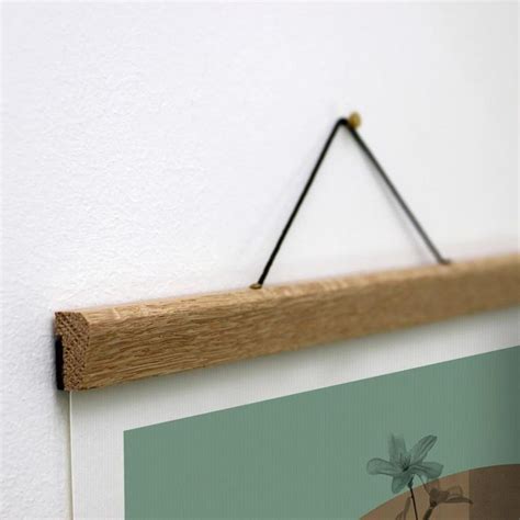 Wooden Poster Hanger Calendar Hanger For Your Office Unique Poster