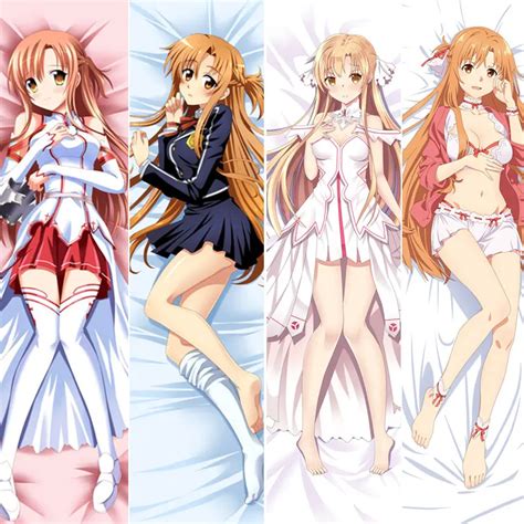 Yuuki Asuna Dakimakura Pillow Covers Waifu Waifu Pillowcase Sword Art Online Anime