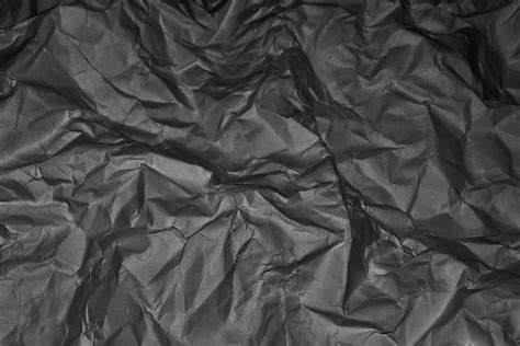Crumpled Black Paper Texture Background Free Photo Rawpixel