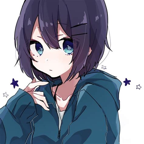 Anime Girl With Short Black Hair Telegraph