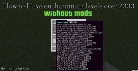 Coming up we'll cover how to to access and enter minecraft commands put the word levels on the end to add experience levels instead. How to get enchantments level over 2000! Minecraft Blog