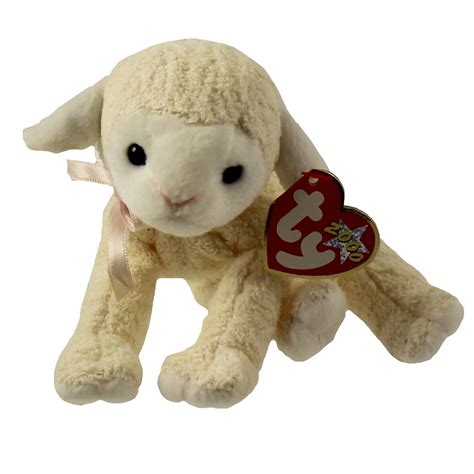 TY Beanie Baby - FLEECIE the Lamb (6 inch): BBToyStore.com - Toys