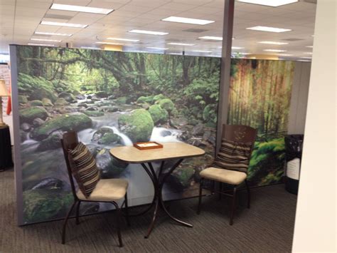 9 wallpaper ideas to make your workspace pop. Office meeting place decorate by Dream Cubicle Wallpaper ...