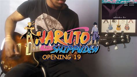 Naruto Shippuden Opening 19 Blood Circulator Guitar Cover By Rafael