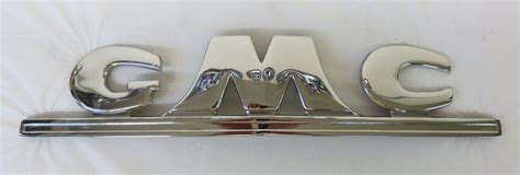 1952 Gmc Truck Hood Emblem