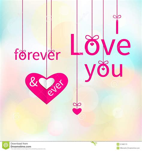 I Love You Forever And Ever Stock Photos Image 37482173