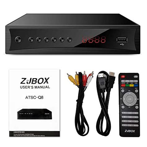 Digital Tv Converter Box Atsc Cabal Box Zjbox For Analog Hdtv